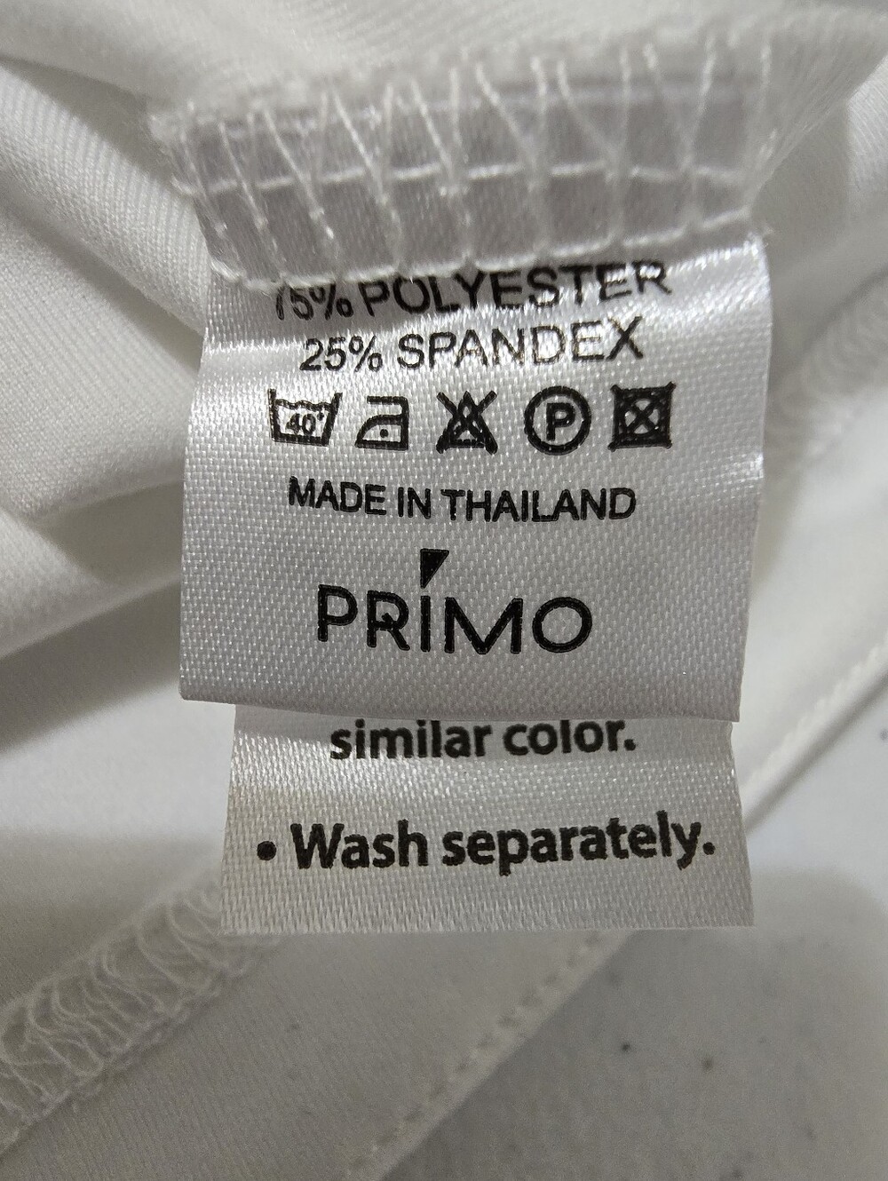 Primo White Golf Hoodie Men's Medium NWT Outdoor - Picture 8 of 9